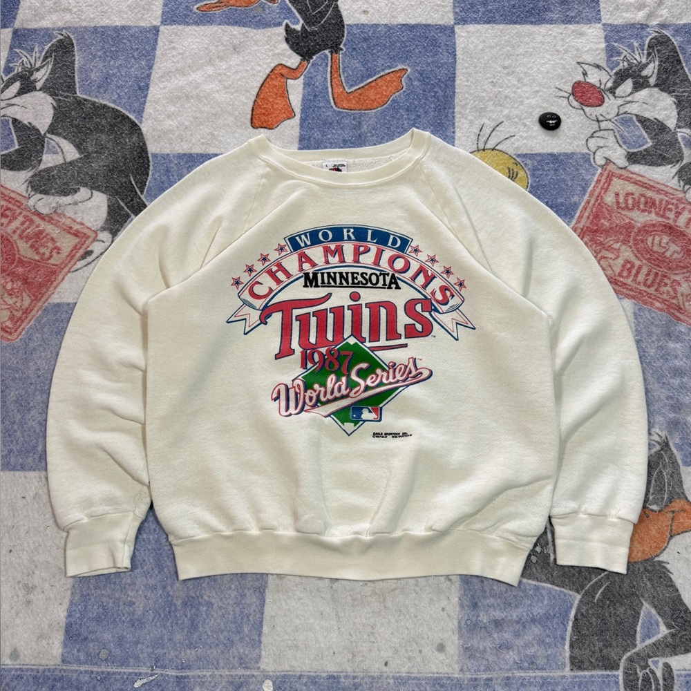 Vintage Minnesota twins World Series crewneck
